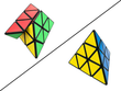 ZePuzzles Tricky Pyraminx - Black