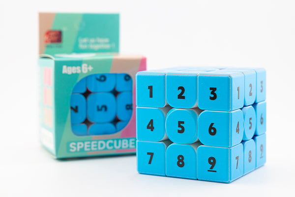 Ziina Magnetic Sudoku Cube 3x3 (Numbered) - Stickerless