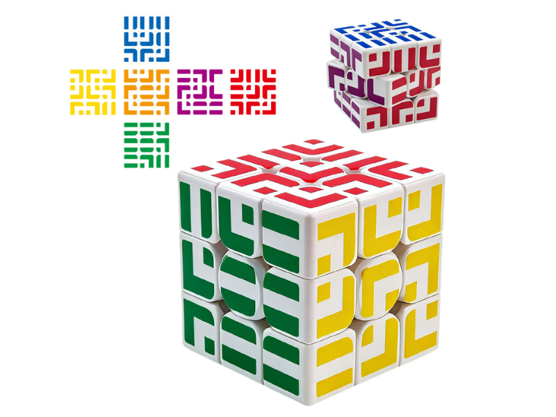 Ziina Maze 3x3 - White