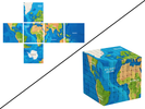 Ziina World Map 8x8 (B)
