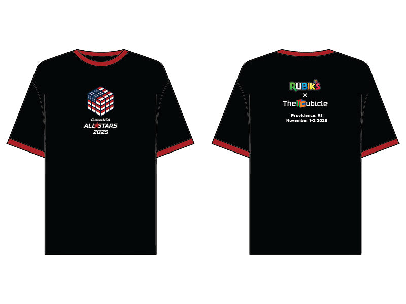 Rubik's x TheCubicle CubingUSA All-Stars 2025 Official T-Shirt