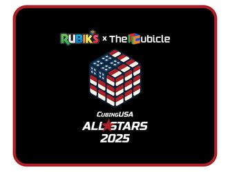 Rubik's x TheCubicle CubingUSA All-Stars 2025 Official Mini Mat
