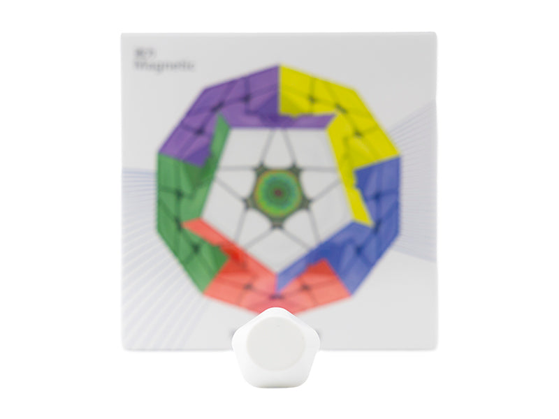 Blank Center Cap for DaYan Megaminx Pro+ - White