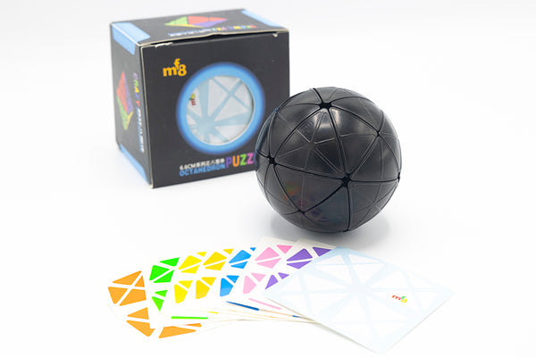 mf8 Rainbow Ball (Hybrid 2x2 + Skewb Mechanism) - Black