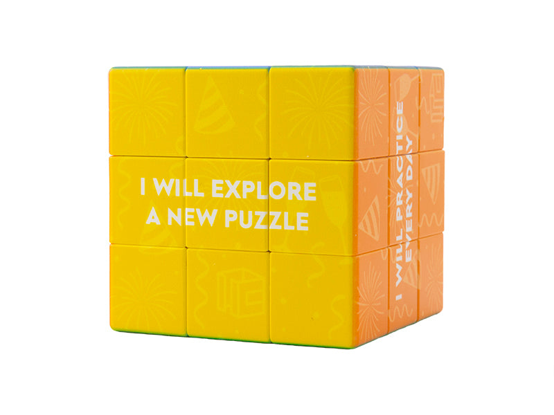 Cubicle New Year's Resolution Cube 3x3