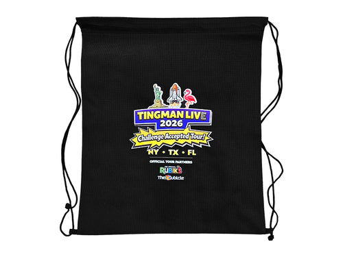 Tingman Live Drawstring Bag (USA Tour 2026)