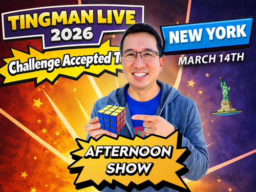 Tingman LIVE: Challenge Accepted (1PM March 14th in New York, NY)