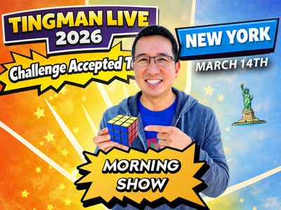 Tingman LIVE: Challenge Accepted (10AM March 14th in New York, NY)