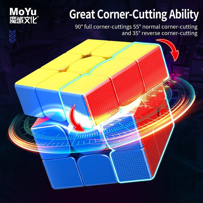 MoYu Super RS3 M 2022 3x3 Ball-Core (Magnetic Core + MagLev) – TheCubicle