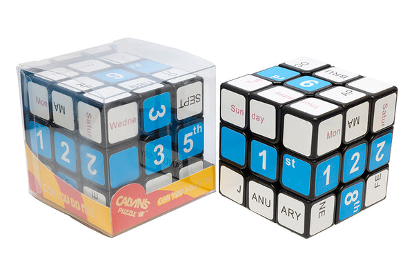 Calendar Cube V2 3x3 - Black
