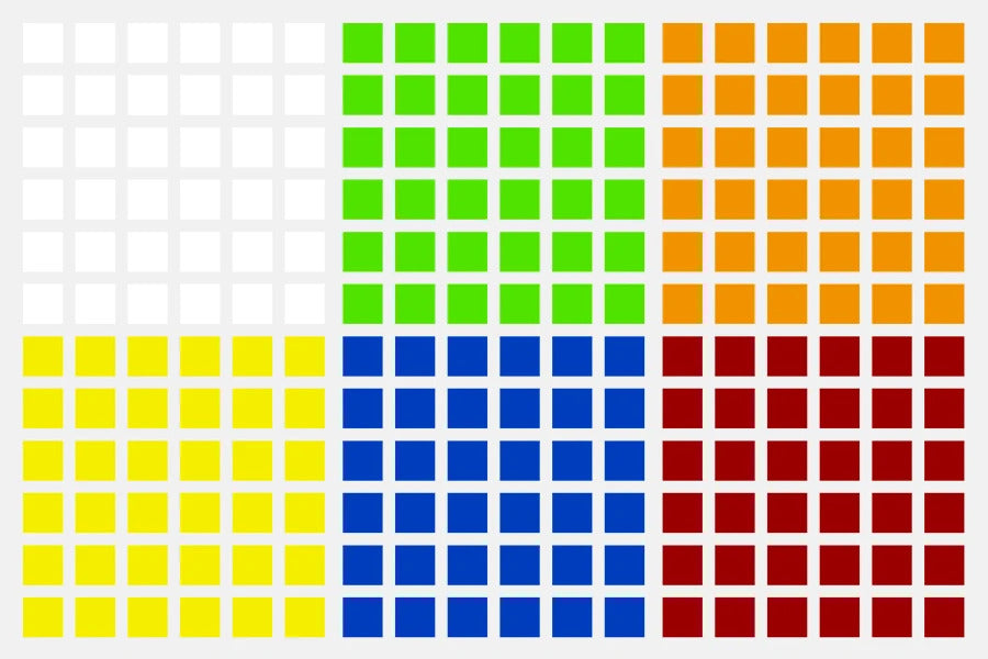 YJ MGC 6x6 Sticker Set – TheCubicle