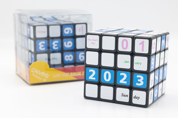 Calendar cube 4x4