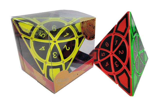Calvin's Time Wheel Pyraminx - Stickerless (Bright)