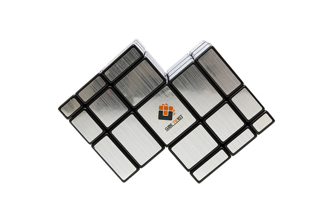 CubeTwist 3x3 Mirror Double Cube - Black (Silver)