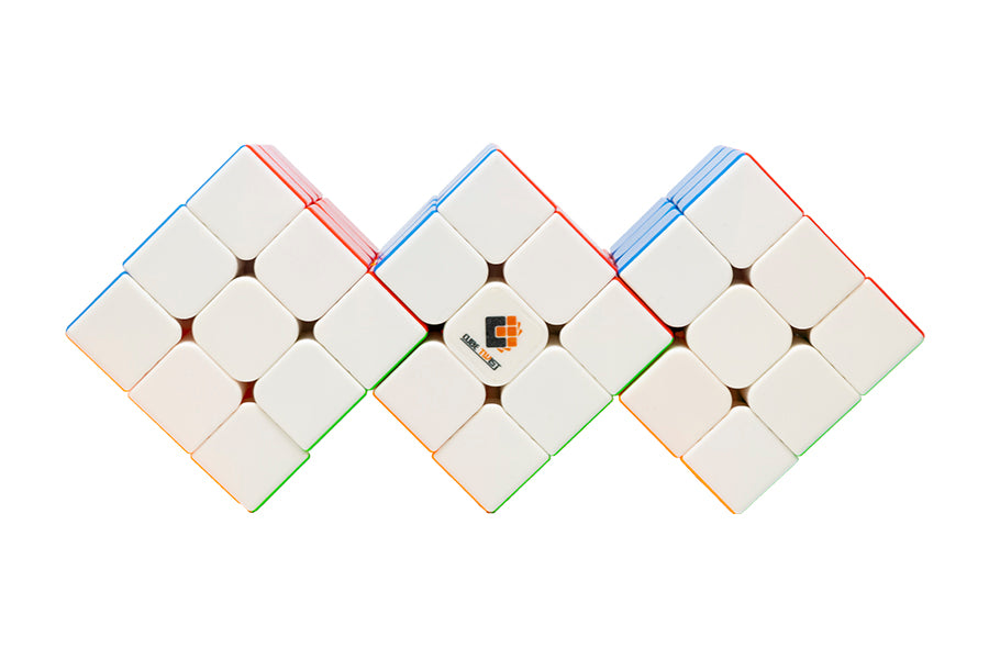 CubeTwist 3x3 Triple Cube I - Stickerless (Bright)
