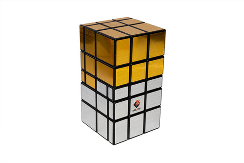 CubeTwist Siamese Mirror Cube I - Black (Silver)