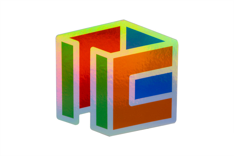 Cubicle Collectible Sticker (Holographic)