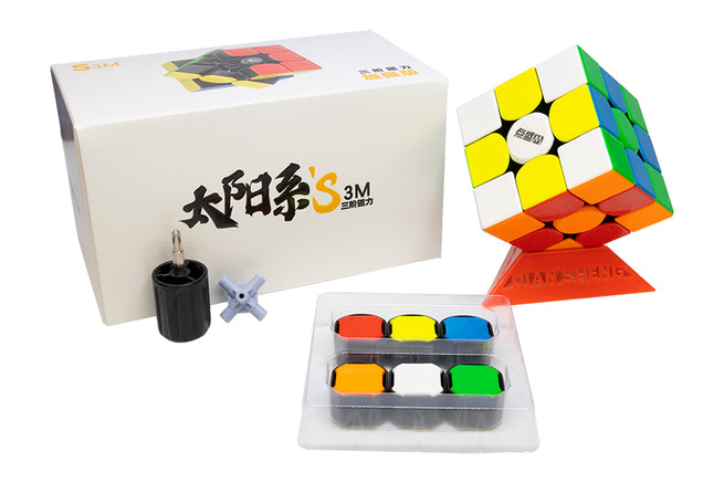 Rubiks Cube, 3x3 Magnetic Speed Cube, Super Fast Problem-Solving