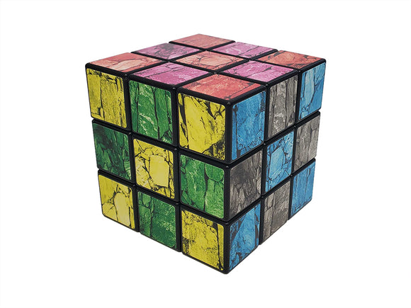 Eastsheen 3x3x3 Cube with Wall Stickers - Black