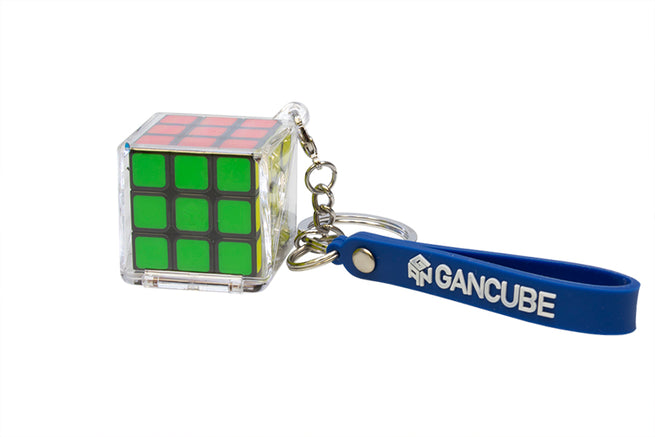 GAN328 Mini Keychain Cube 3x3 - Stickerless (Bright)