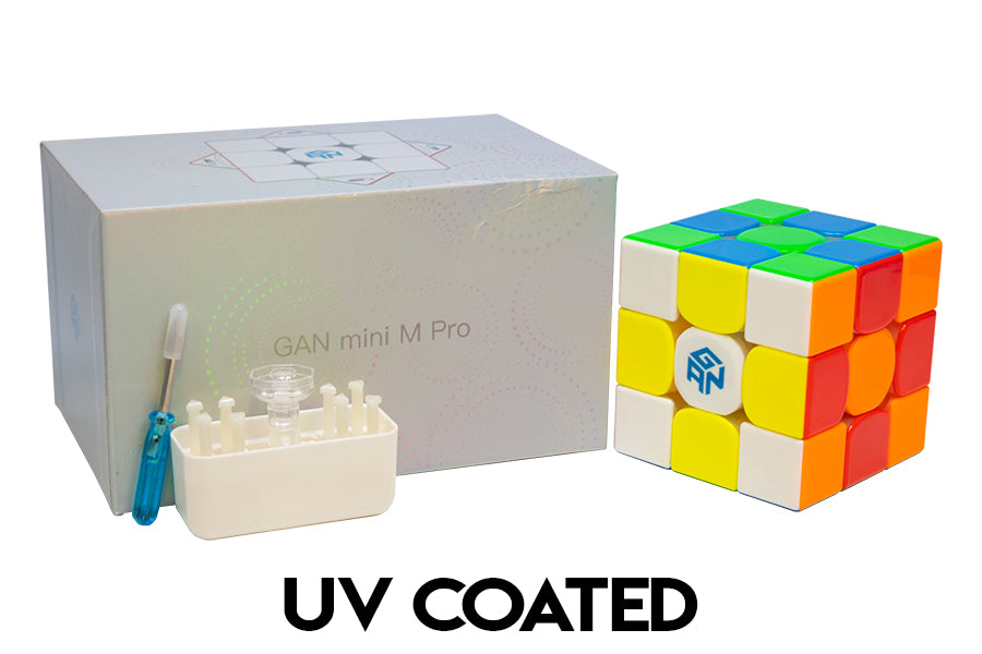 GAN Mini M Pro 3x3 (UV Coated) - Stickerless (Bright)