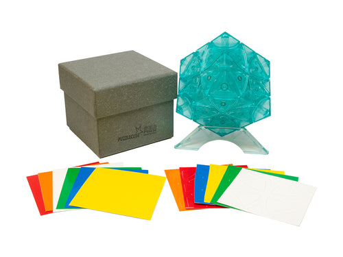 LanLan Hollow Sticker Curvy Copter - Transparent Blue