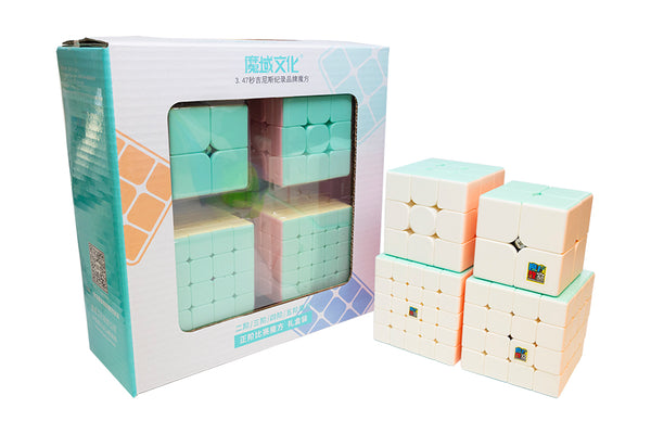 MFJS MeiLong Cubic Gift Box - Macaron - Stickerless (Bright)