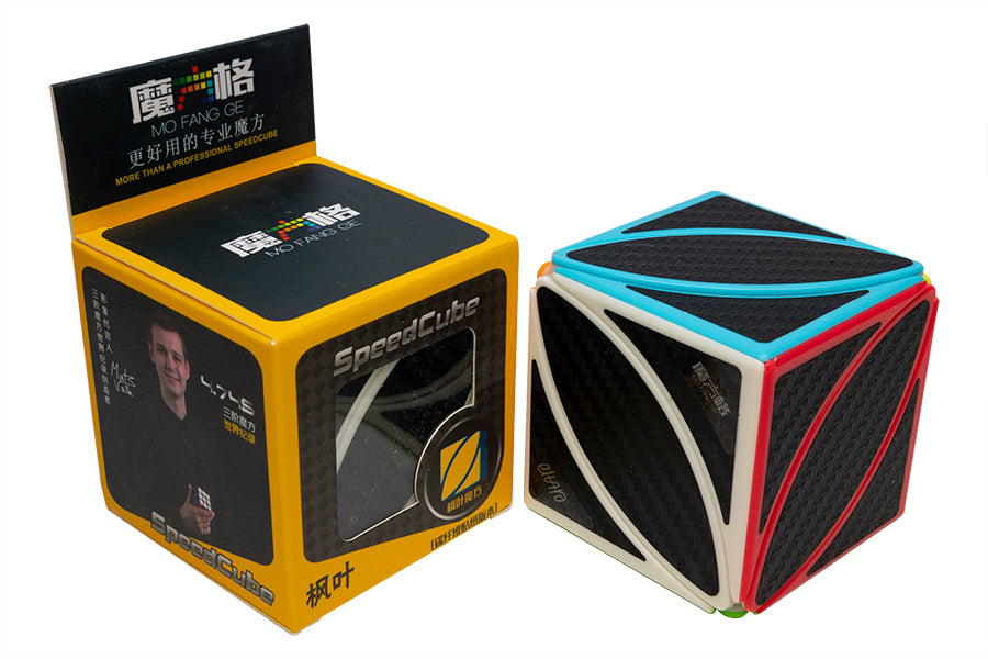 QiYi Carbon Fiber Ivy Cube - Phantom (Stickerless Bright)