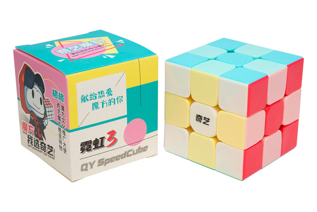 QiYi Warrior S 3x3 - Pastel - Stickerless (Bright)