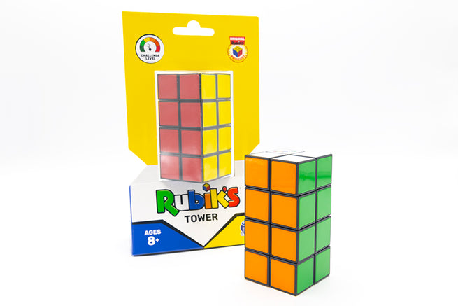 Rubik's Tower 2x2x4 - Black