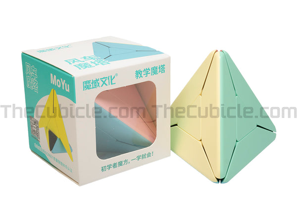 MoYu Windmill Pyraminx - Stickerless (Bright)