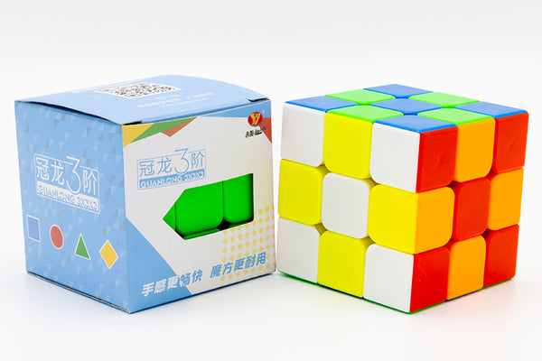 YJ GuanLong V4 3x3 - Stickerless (Bright)