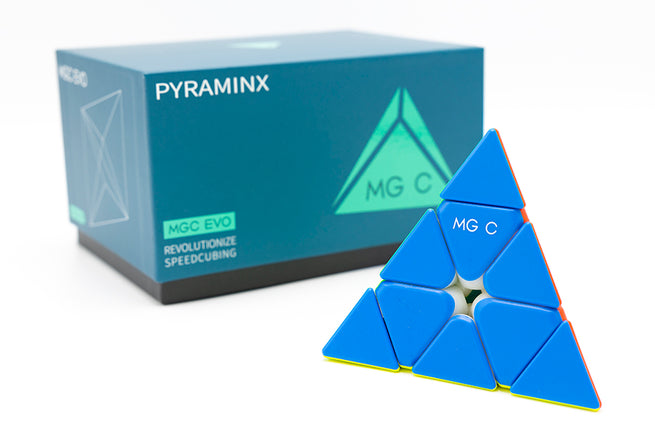 YJ MGC EVO Pyraminx - Stickerless (Bright)