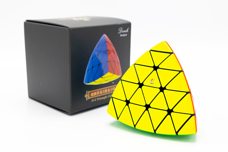 YuXin 5x5 Pyraminx - Stickerless (Bright)
