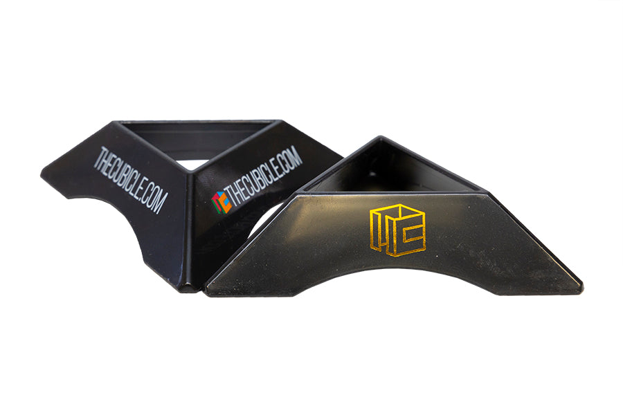 Cubicle Cube Stand V2 - Black (Gold)