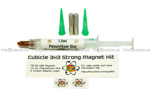 Cubicle Labs 3x3 Magnet Kit - Strong