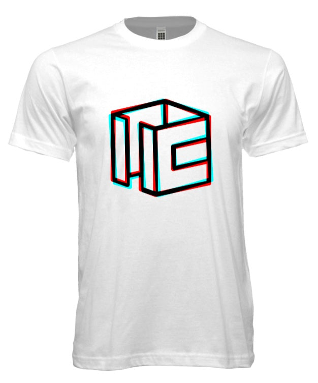 Cubicle Wireframe RGB-Split T-Shirt