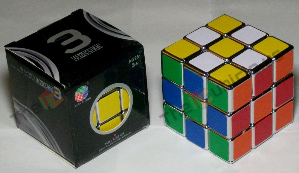 DianSheng 3x3 Metal Cube