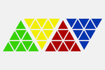X-Man Bell Magnetic Pyraminx Sticker Set