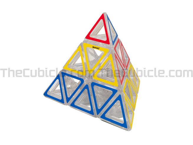 Meffert's Hollow Sticker Pyraminx - Transparent