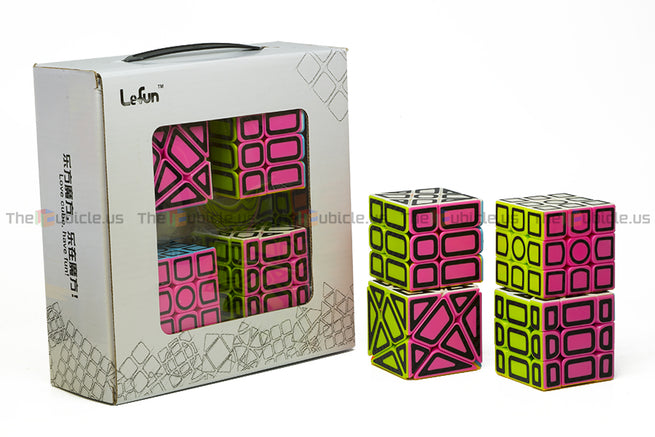 Lefun Hollow Sticker Cube Gift Box