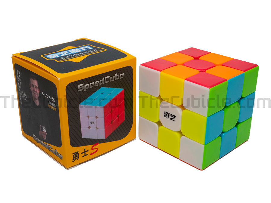 Cube Magique 3x3 Gobus Warrior W - Version Sans Autocollants, Couleurs Jelly, Fluide Et Rapide