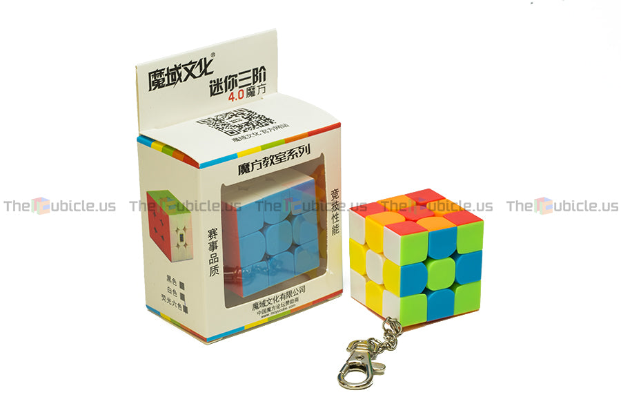 MoFang JiaoShi Mini 3x3 Keychain Cube (4.0cm)