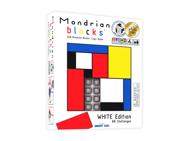 Mondrian Blocks - White