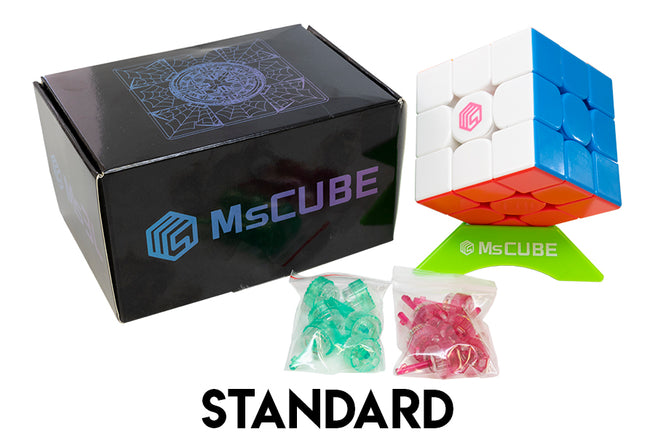 MsCube MS3L 3x3 (Standard) - Stickerless (Bright)