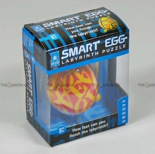 Smart Egg 1-Layer Labyrinth Puzzle (Groovy)