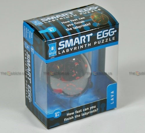 Smart Egg 1-Layer Labyrinth Puzzle (Lava)