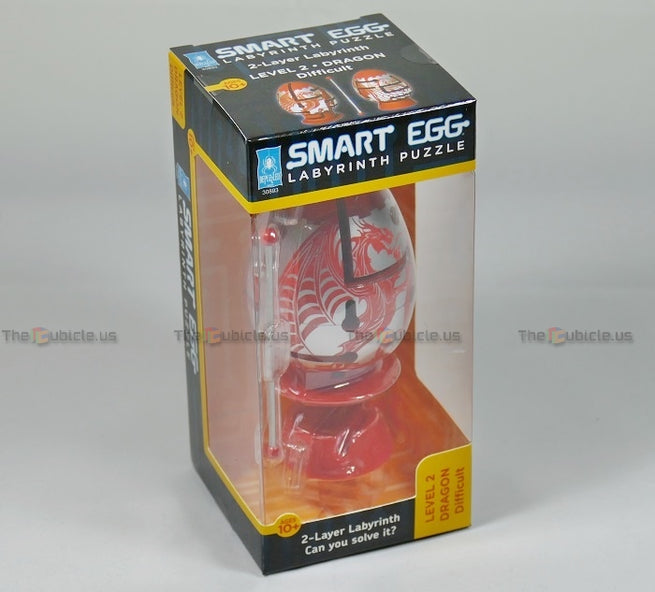 Smart Egg 2-Layer Labyrinth Puzzle (Red)