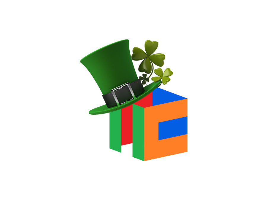 St. Patrick's Day Logo - 3x3