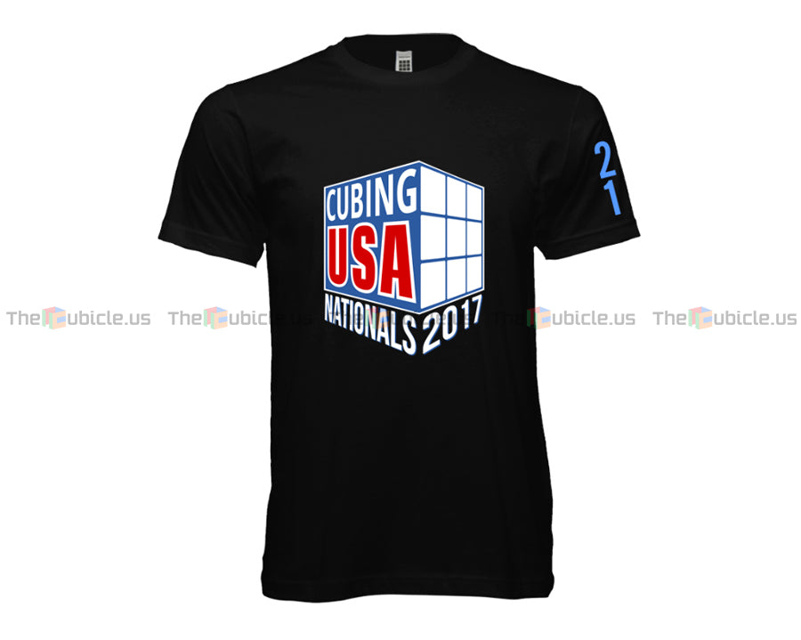 CubingUSA Nationals 2017 Logo T-Shirt
